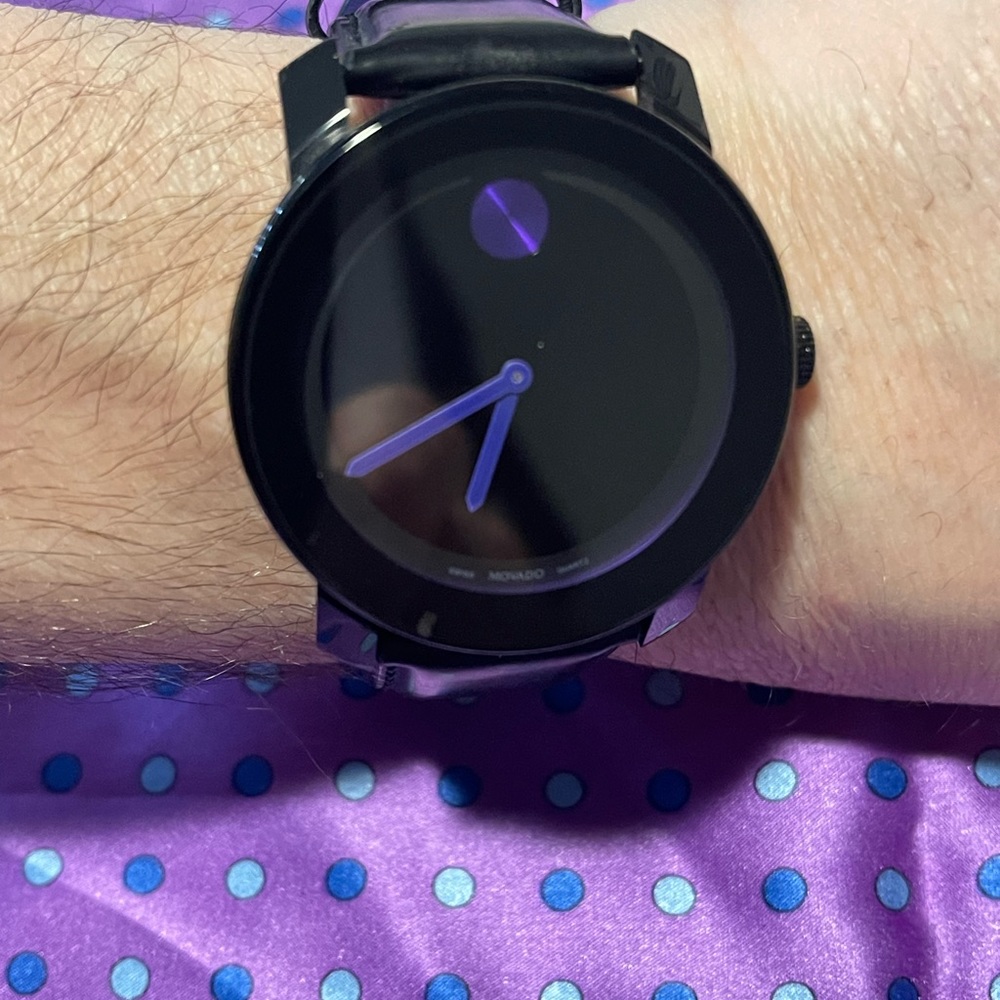 Movado Bold Purple in fantastic condition! Comes without box 😡